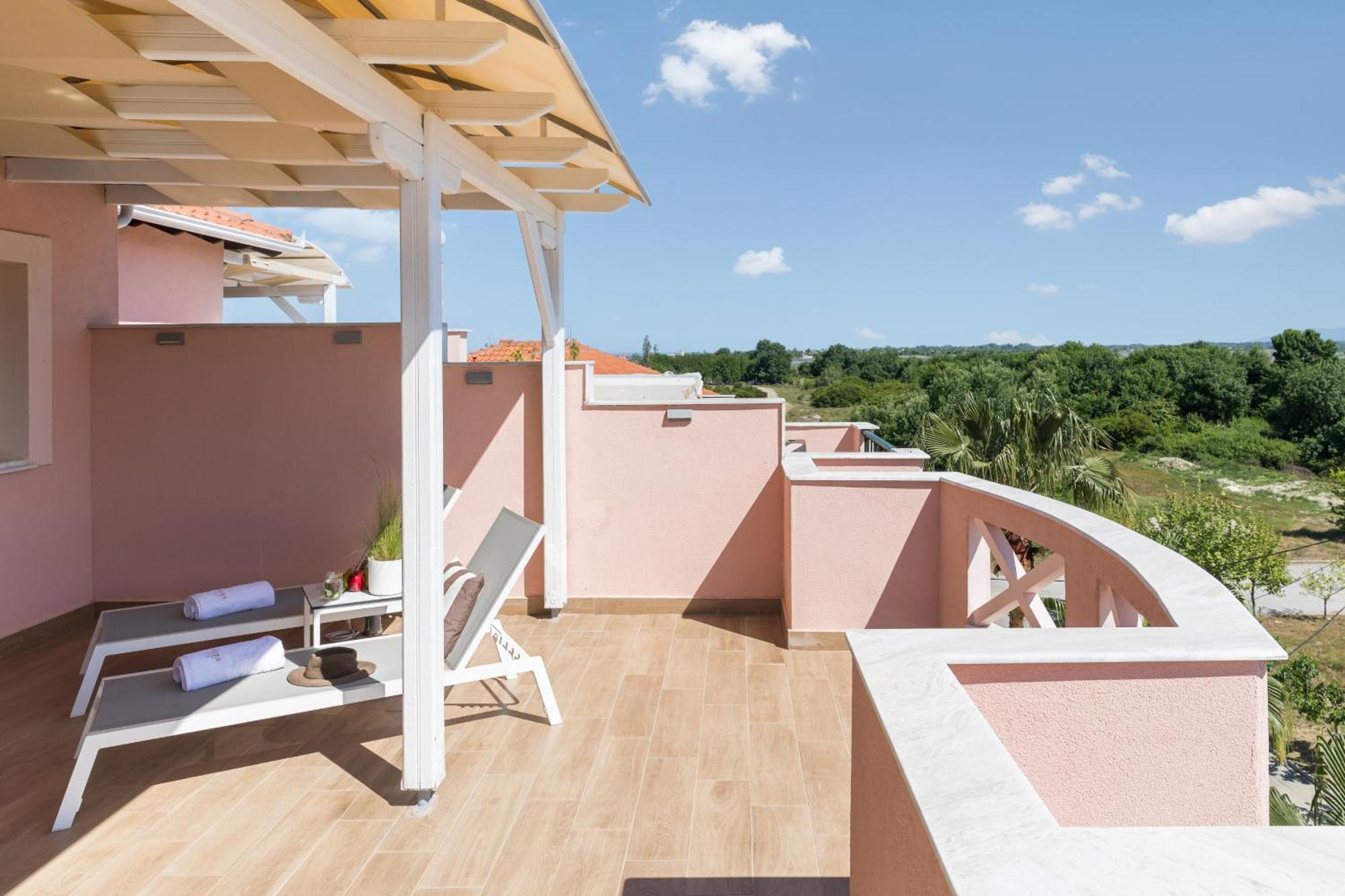 Eliza Hotel By Panel Hospitality Неи Порои Стая снимка